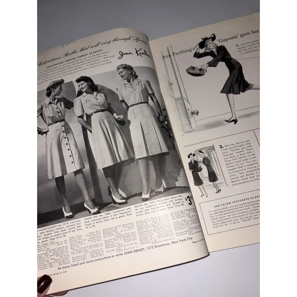 Mademoiselle Magazine December 1941 Special Christmas Issue
